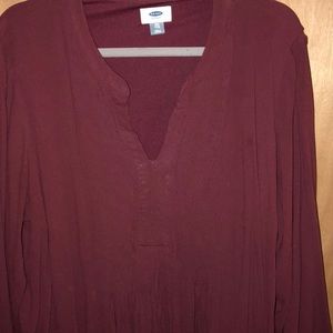 Old Navy Tops - Long maroon tunic. Xxl Old Navy Tops - Long maroon tunic. Xxl
